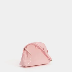 Bolsa em verniz de tiracolo