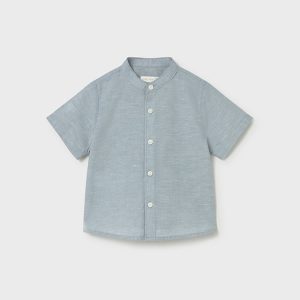 Camisa de Linho - Azul Claro