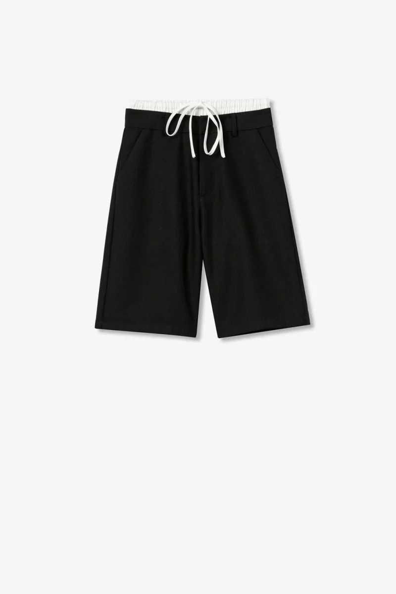 Bermudas Combinadas - Preto - Image 4