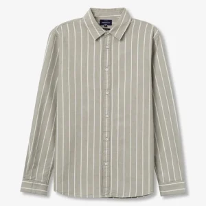 Camisa Listada - Verde