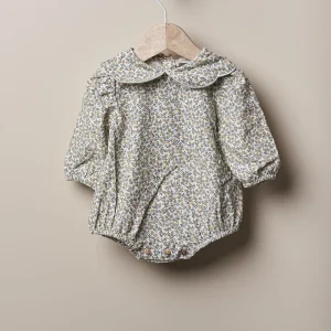 Body blusa em algodão florido Wedoble