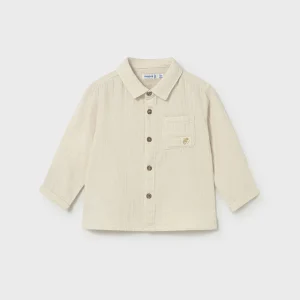Camisa de Manga Comprida - Bege