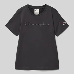 T-shirt Bordada - Cinza
